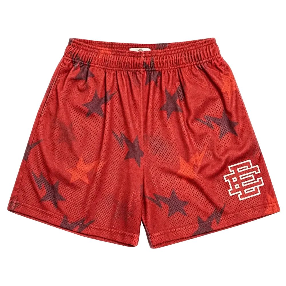 Eric Emanuel x BAPE EE Basic Core Short Red