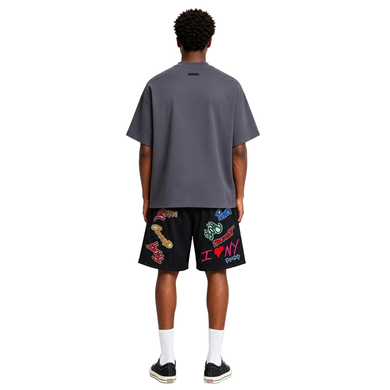 Eric Emanuel x Matty Boy EE Shorts Black/Blue