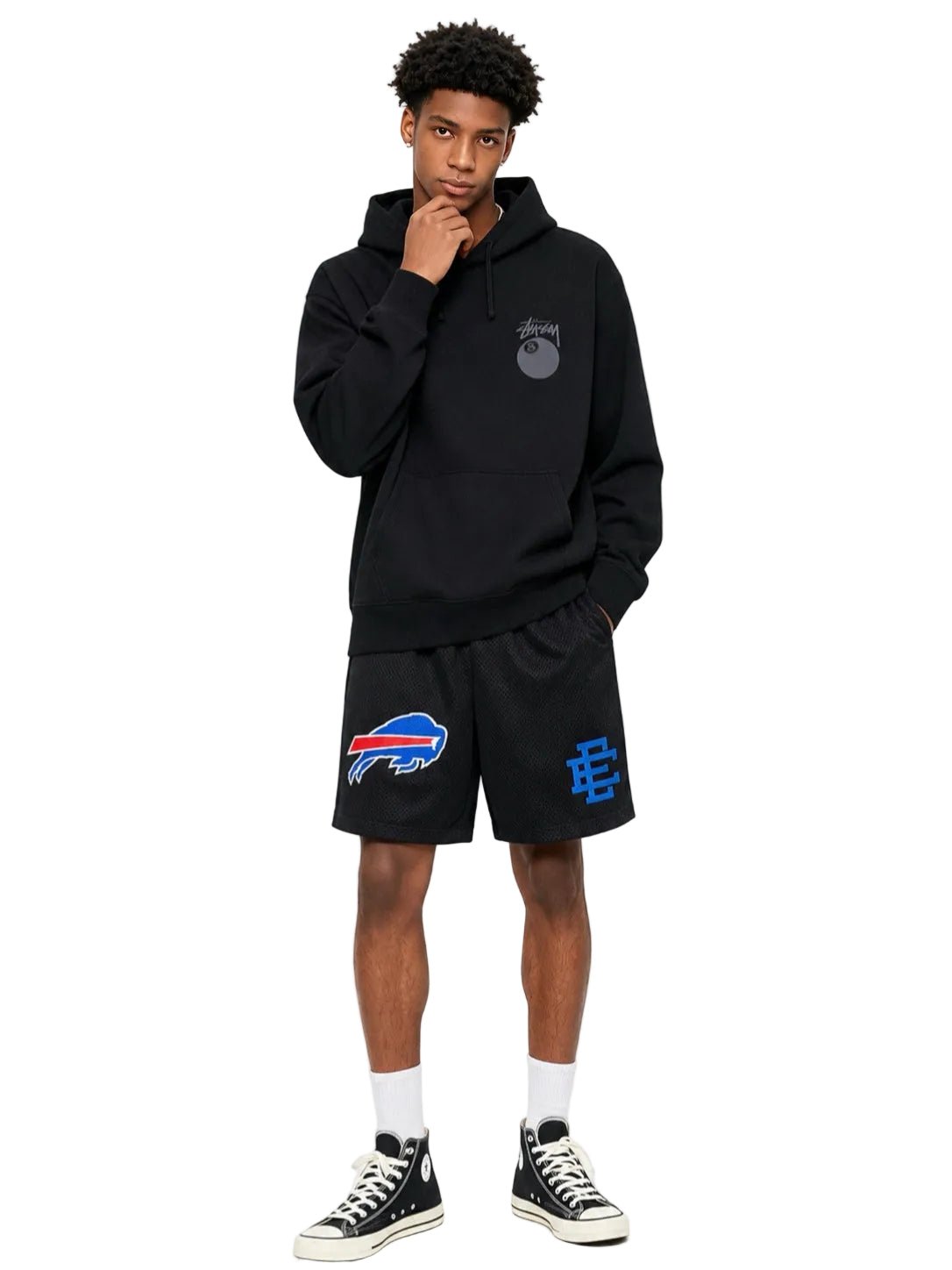 Eric Emanuel x NFL EE Basic Core Bills Short Black